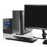 Qoltec Monolith Gruppo di continuità (UPS) Doppia conversione (Online) 0.45 kVA 240 W 2 AC presa/e