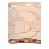 Cintura di sostegno lombosacrale con cinghie di serraggio Lumbo O-1431/4XL REHAFUND beige