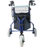 Deambulatore triciclo ergonomico Barcelona RF-611 - blu