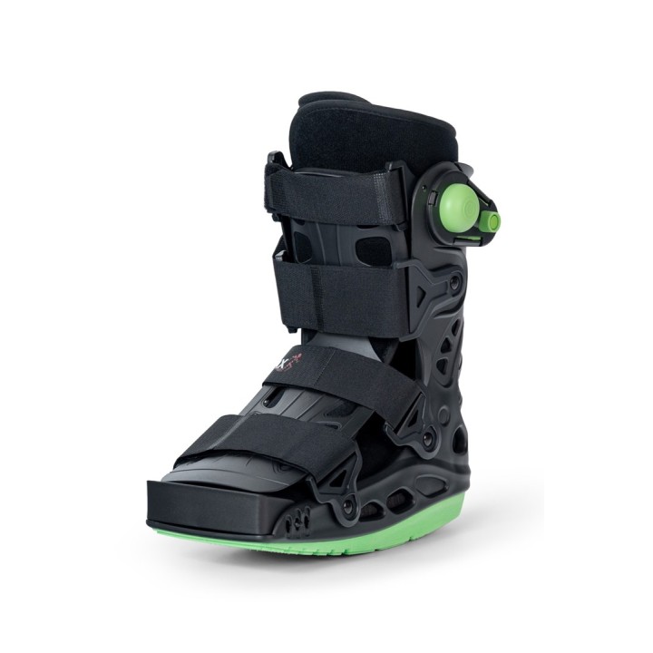 Tutore caviglia-piede corto AIR WALKER DUO SHORT O-1185/M REHAFUND Nero