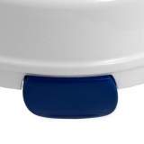 Rialzo sedile WC con sportello KATE 15 cm bianco