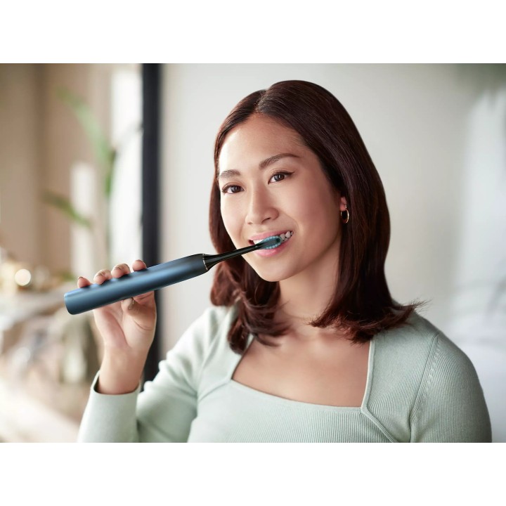 Philips Sonicare DiamondClean HX9911/88 spazzolino elettrico Spazzolino sonico adulto Nero Blu