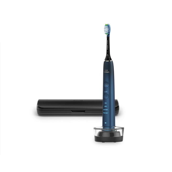 Philips Sonicare DiamondClean HX9911/88 spazzolino elettrico Spazzolino sonico adulto Nero Blu