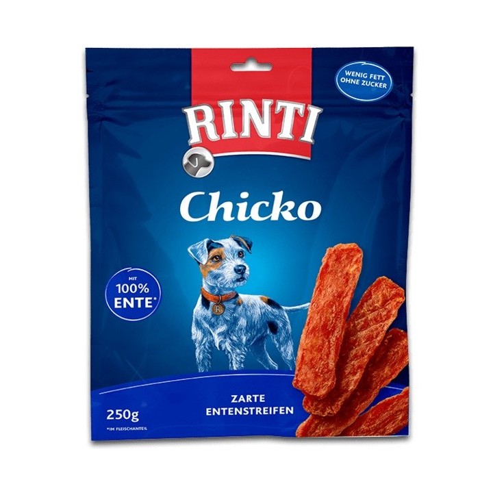 RINTI Chicko Anatra - snack cani - 250g
