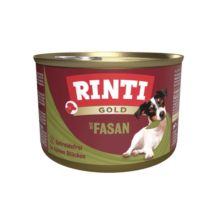 RINTI Gold Fagiano - cibo umido cani - 185g