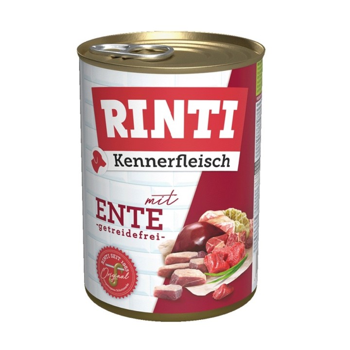 RINTI Kennerfleisch Anatra - cibo umido cani - 400g