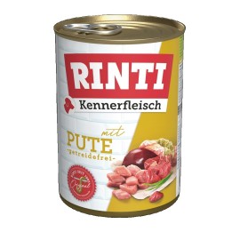 RINTI Kennerfleisch Tacchino - cibo umido per cani - 400g