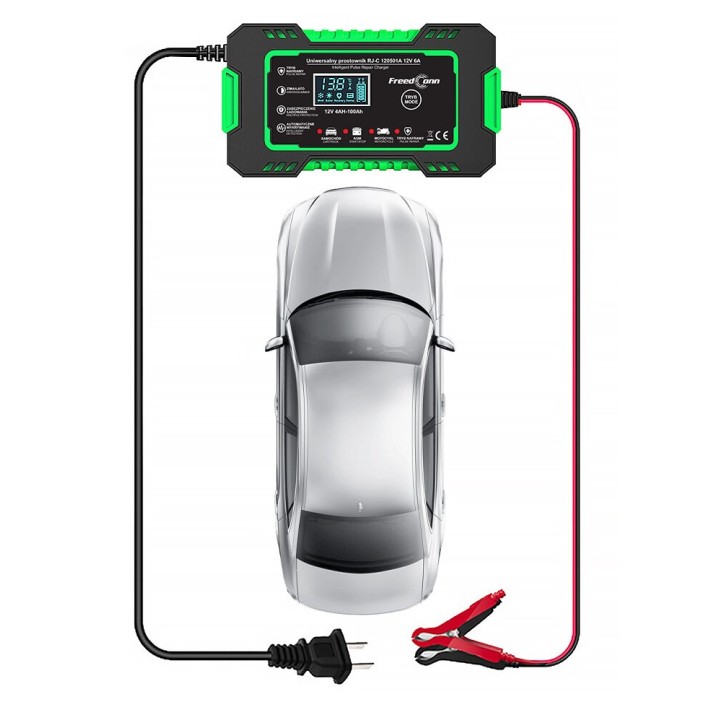 FreedConn RJ-C 120501A 12V 6A Caricabatterie