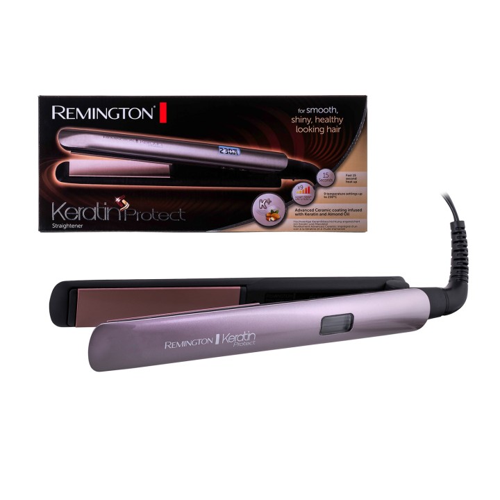 Remington S8540 strumento per lo styling dei capelli piastra lisciante Warm nero bronzo 1.8 m