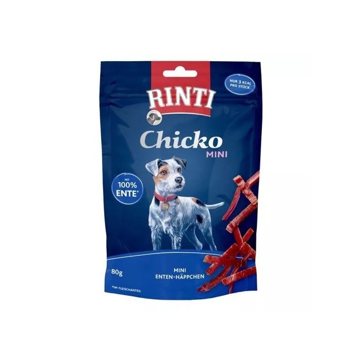 RINTI Chicko Mini Anatra - snack per cani - 80g