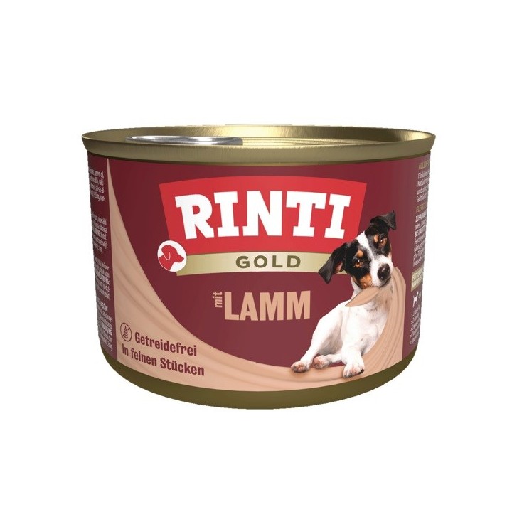 RINTI Gold Agnello - cibo umido cani - 185g