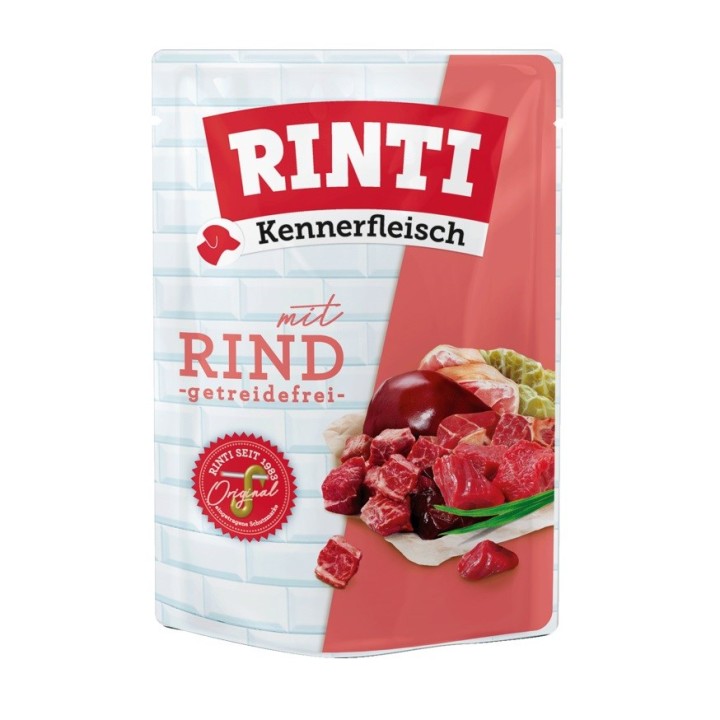 RINTI Kennerfleisch Manzo - cibo umido cani - 400g