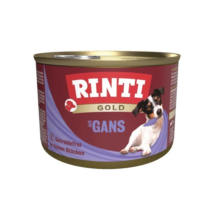 RINTI Gold Oca - cibo umido cani - 185g