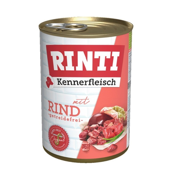 RINTI Kennerfleisch Manzo - cibo umido cani - 400g