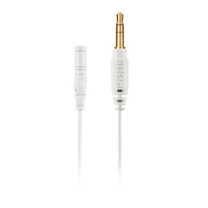 RODE LAVALIER Microfono GO bianco microfono a clip