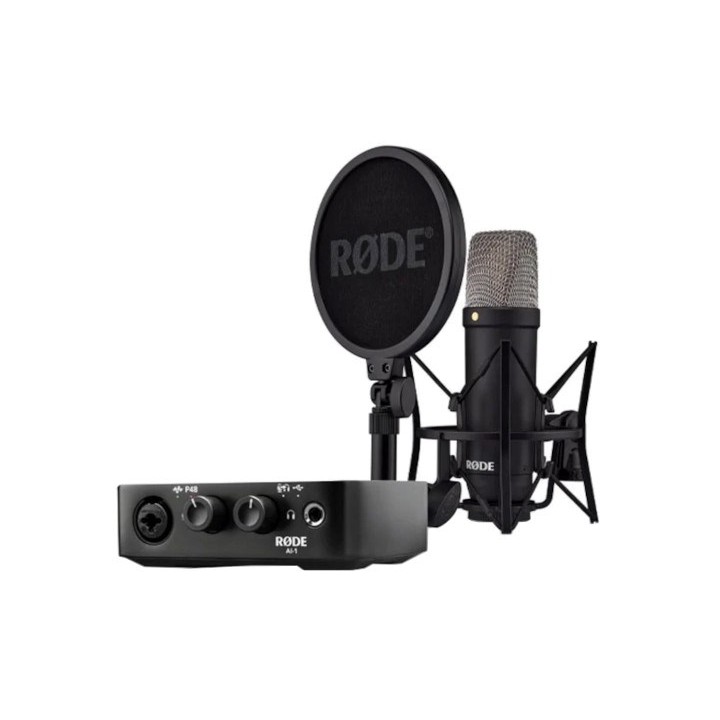 RODE NT1 Signature Nero + AI-1 Studio Kit MK2 - set studio completo