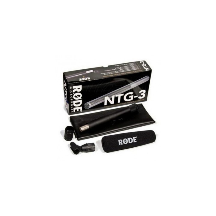 RODE NTG-3B Microfono nero per palco/performance