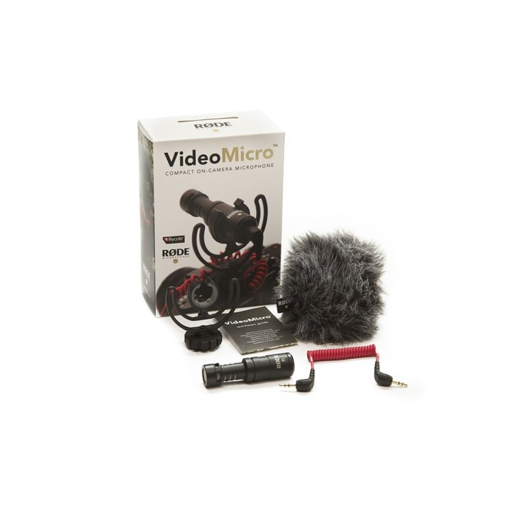 RODE VideoMicro Microfono nero per fotocamera digitale