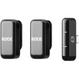 RODE Wireless Micro - sistema wireless digitale a 2 canali USB-C nero