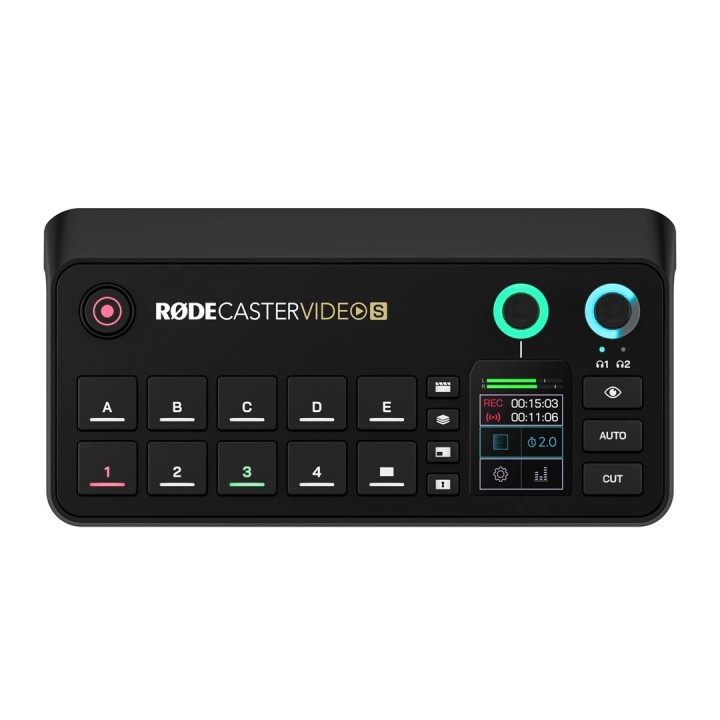 RODECaster Video S - console di produzione video e audio nero