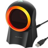 Qoltec 50857 lettore di codici a barre desktop cablato 1D | 2D