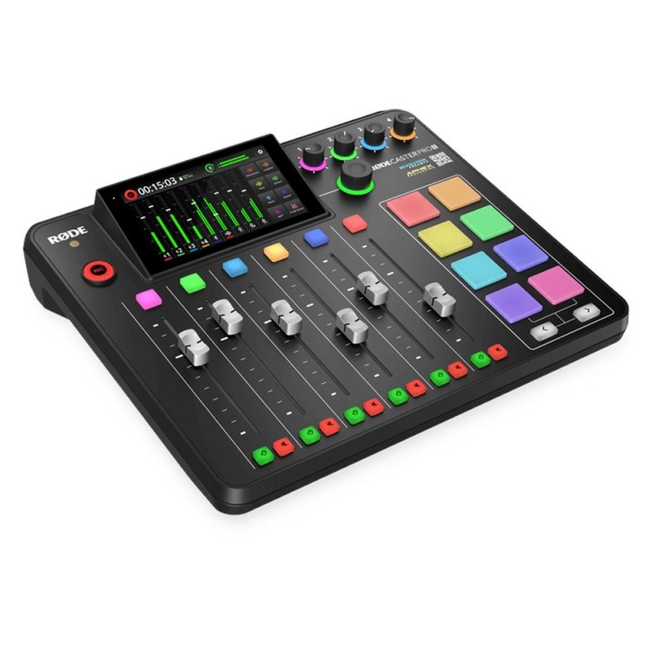 RODECaster Pro II Podcast Studio di produzione Stazione di produzione musicale nero