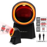Qoltec 50857 lettore di codici a barre desktop cablato 1D | 2D