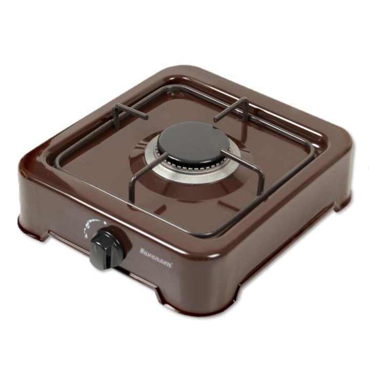 Cucina a gas 1 zona Ravanson K-01BR (marrone)