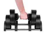 REBEL ACTIVE Manubrio automatico in ghisa 36kg 2kg incrementi