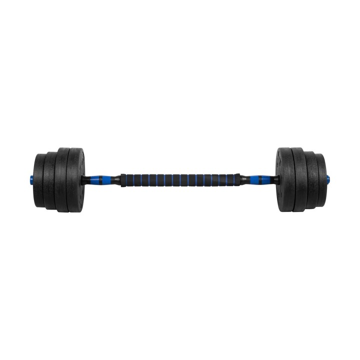 REBEL ACTIVE Manubri bituminosi regolabili con connettore 2x15 kg