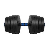 REBEL ACTIVE Manubri bituminosi regolabili con connettore 2x15 kg