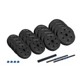 REBEL ACTIVE Manubri bituminosi regolabili con connettore 2x15 kg