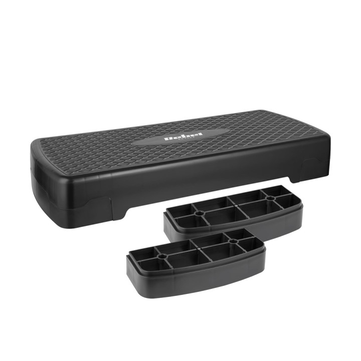 REBEL ACTIVE Step fitness 2 livelli nero