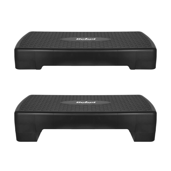 REBEL ACTIVE Step fitness 2 livelli nero