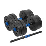 REBEL ACTIVE Manubri bituminosi regolabili con connettore 2x10 kg