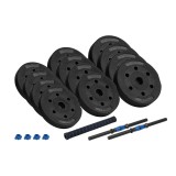REBEL ACTIVE Manubri bituminosi regolabili con connettore 2x10 kg