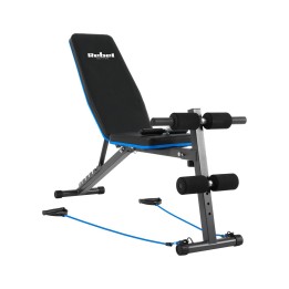 REBEL ACTIVE Inclined Panca per allenamento con bloccaggio gambe e fasce elastiche