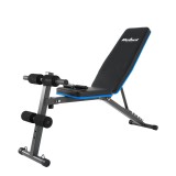 REBEL ACTIVE Inclined Panca per allenamento con bloccaggio gambe e fasce elastiche