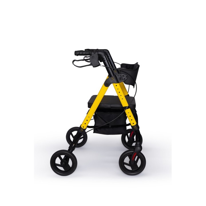 Deambulatore a quattro ruote Marsylia Giallo RF-617/Ż REHAFUND