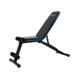 REBEL ACTIVE Panca per allenamento inclinata rinforzata con bloccaggio gambe