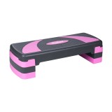 REBEL ACTIVE step per aerobica e esercizi fitness 3 livelli grigio-viola