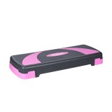 REBEL ACTIVE step per aerobica e esercizi fitness 3 livelli grigio-viola