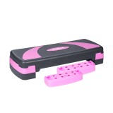 REBEL ACTIVE step per aerobica e esercizi fitness 3 livelli grigio-viola