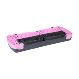 REBEL ACTIVE step per aerobica e esercizi fitness 3 livelli grigio-viola