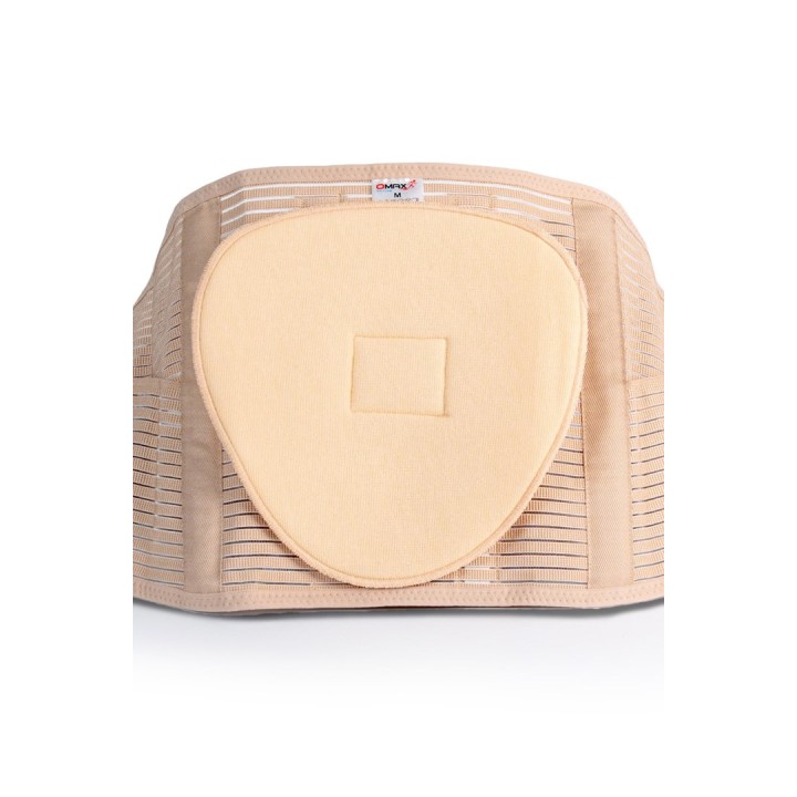 Cintura di supporto lombosacrale con cinghie di serraggio Lumbo O-1431/XL REHAFUND beige