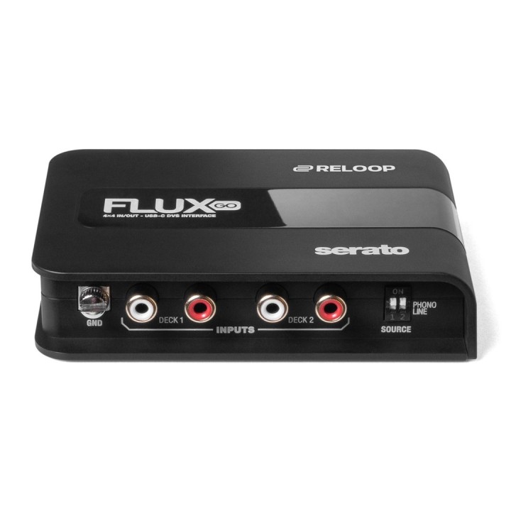 Reloop Flux Go - interfaccia ultra-compatta DVS per Serato DJ Pro