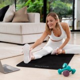 REBEL ACTIVE tappetino da ginnastica nero