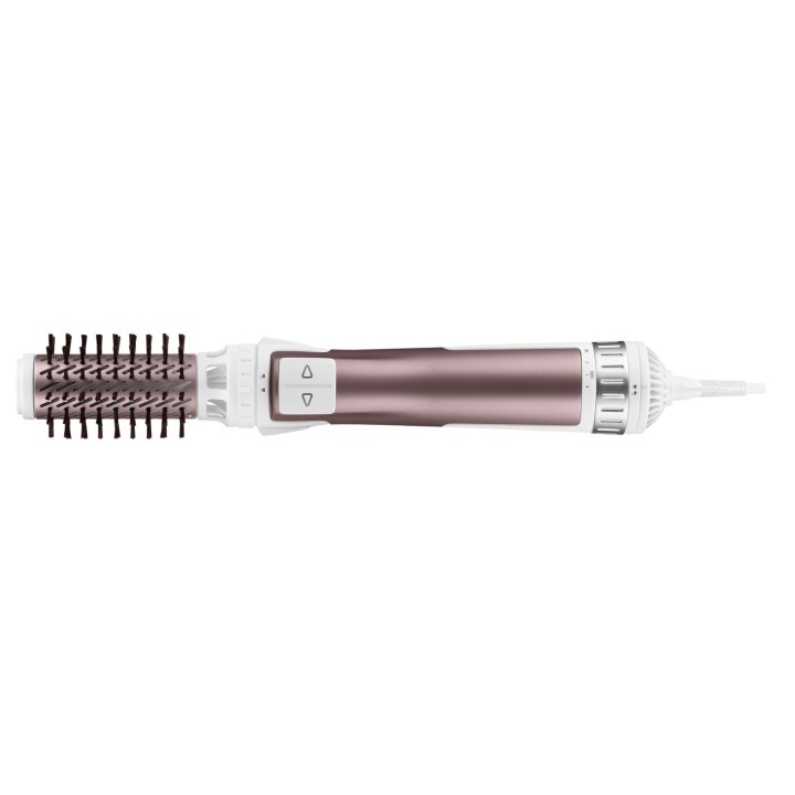 Rowenta Brush Activ Premium Care CF9540 spazzola ad aria calda caldo alluminio metallico bianco 1000 W 1.8 m