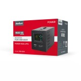 Rebel POWER-1500-LFP4 Alimentatore di emergenza – inverter a onda sinusoidale pura con funzione di ricarica 12V 230V 1500VA/1050