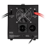 Rebel POWER-1500-LFP4 Alimentatore di emergenza – inverter a onda sinusoidale pura con funzione di ricarica 12V 230V 1500VA/1050
